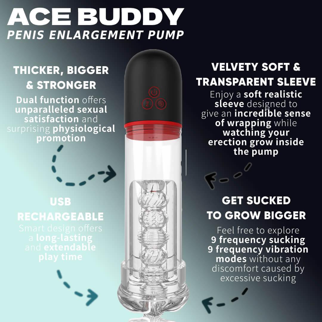 Ace Buddy Penis Enlargement Pump - The Secret Affaire