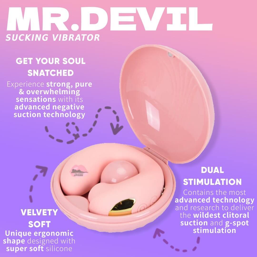 Mr. Devil - Sucking Vibrator - Vibrators > Sucking Vibrators - The Secret Affaire
