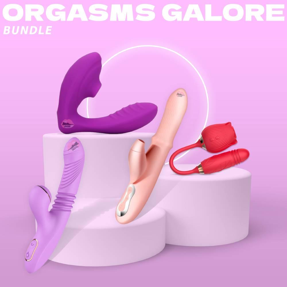 Orgasms Galore Bundle - Clit Vibrators - The Secret Affaire