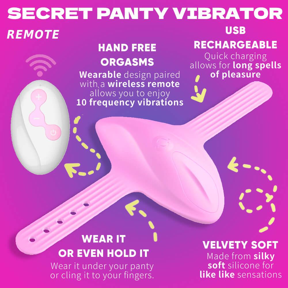 Panty Vibrator With Remote Control - Vibrators > Panty Vibrators - The Secret Affaire