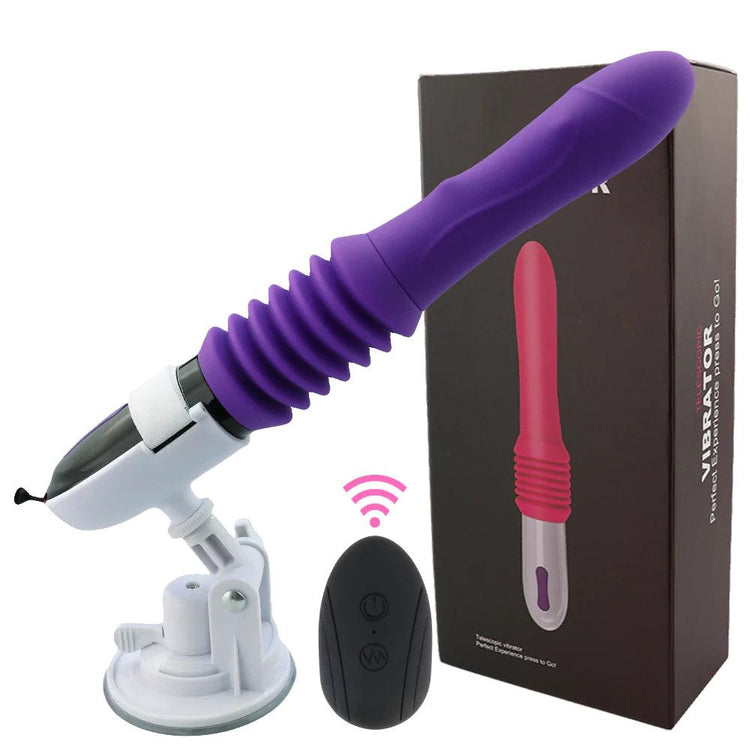 Seductra Thrusting Dildo (Mountable) - thrusting Vibrator - The Secret Affaire