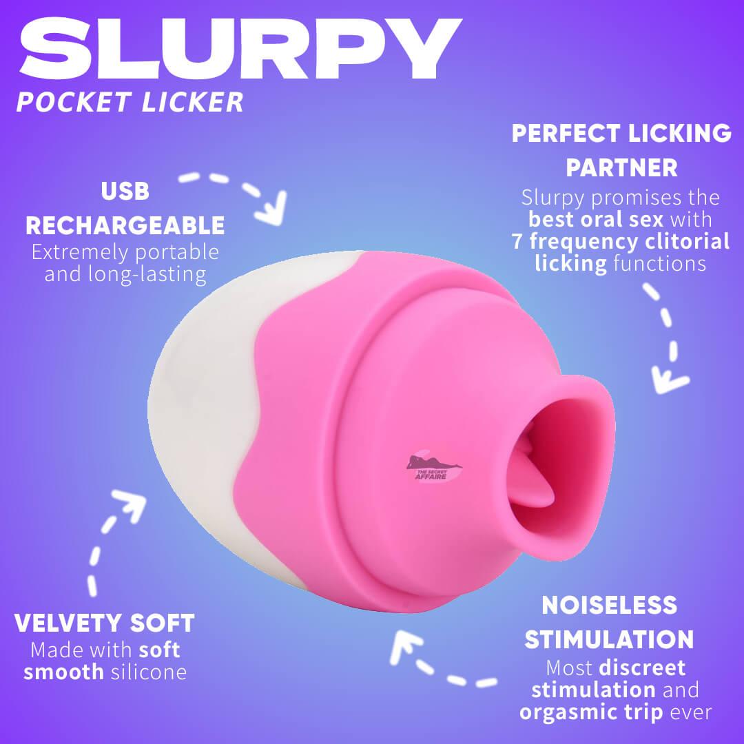 The Slurpy Pocket Licker - Vibrators > Licking Vibrators - The Secret Affaire