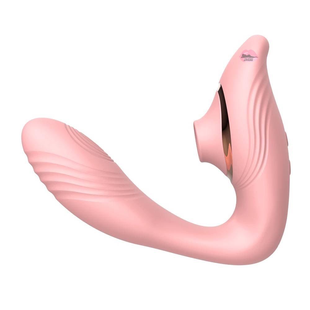Sensual Vibe Pro Sucking Vibrator Pink